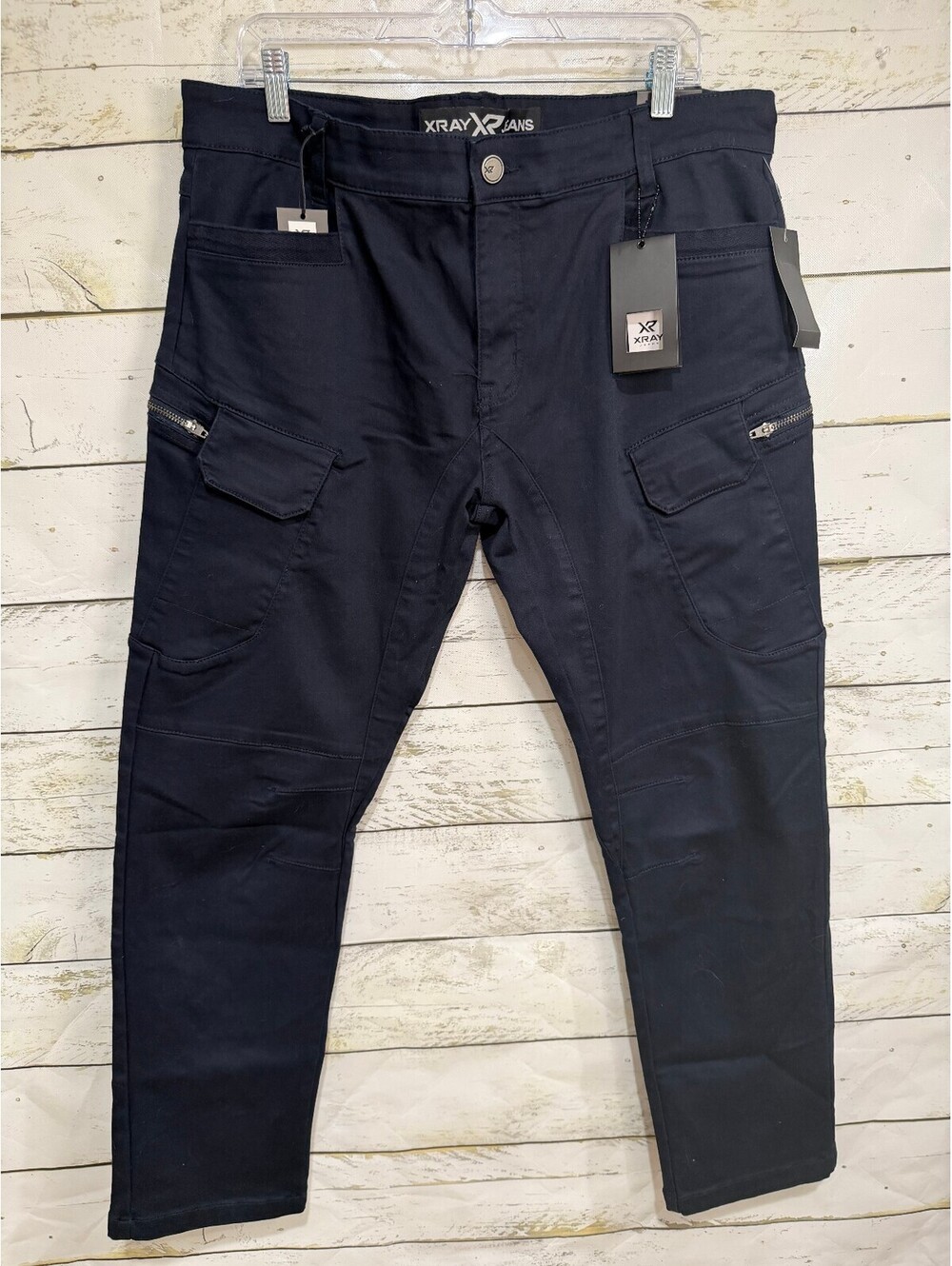 XRAY Jeans "XR" 36x30 Slim-Fit Commuter Pants NWT Navy 36x30